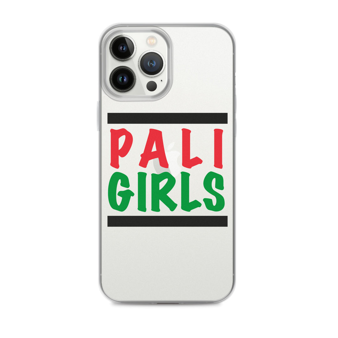 Palestinian Girls - Clear Case for iPhone®, iPhone iPhone 13 Pro Max Case On Phone