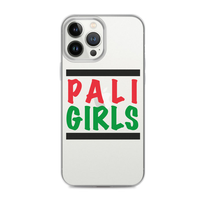 Palestinian Girls - Clear Case for iPhone®, iPhone iPhone 13 Pro Max Case On Phone