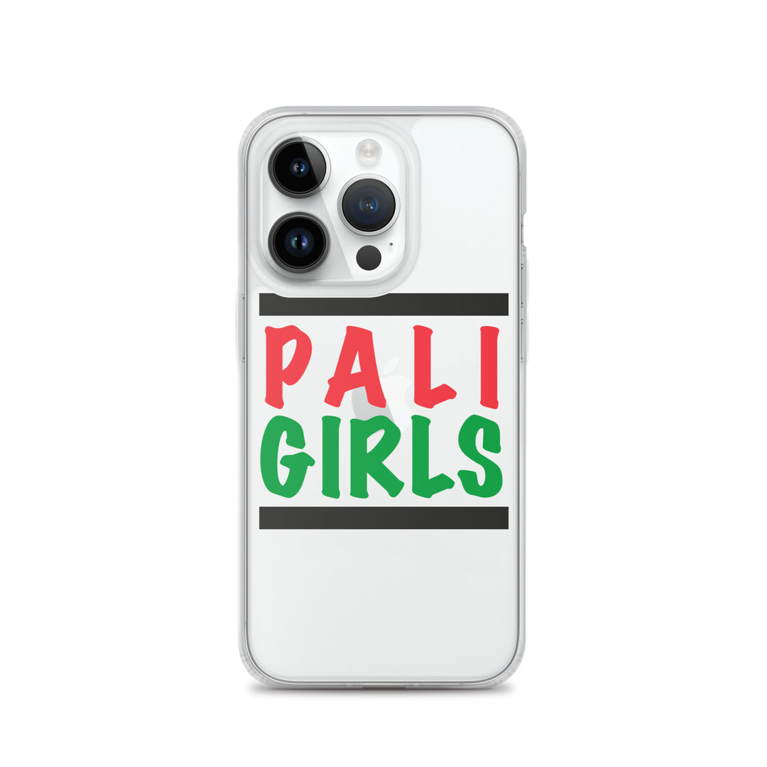 Palestinian Girls - Clear Case for iPhone®, iPhone iPhone 14 Pro Case On Phone