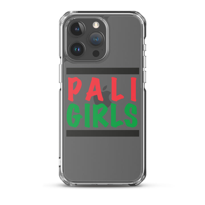 Palestinian Girls - Clear Case for iPhone®, iPhone iPhone 15 Pro Max Case On Phone