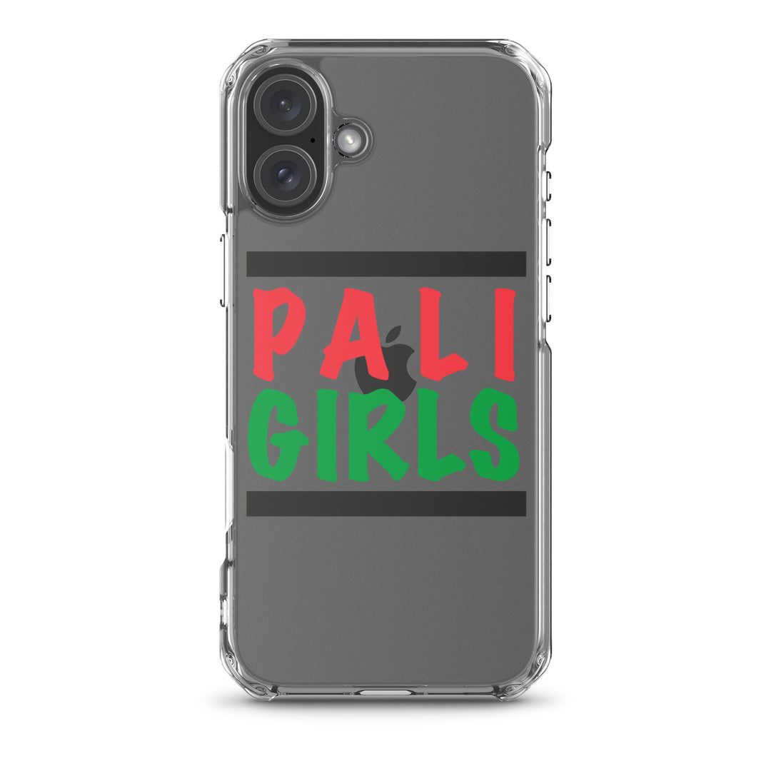 Palestinian Girls - Clear Case for iPhone®, iPhone iPhone 16 Plus Case On Phone
