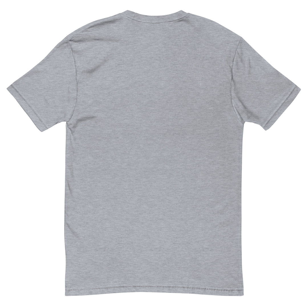 End the Occupation Now! - Short Sleeve T-Shirt, Mens Fitted T Shirt Heather Grey