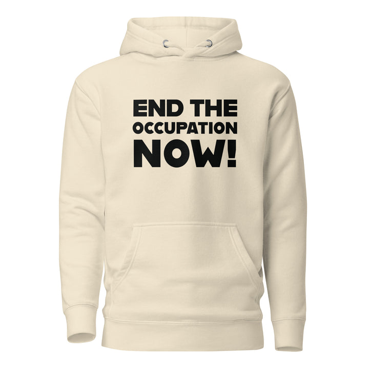End the Occupation Now! - Women’s Hoodie, Bone
