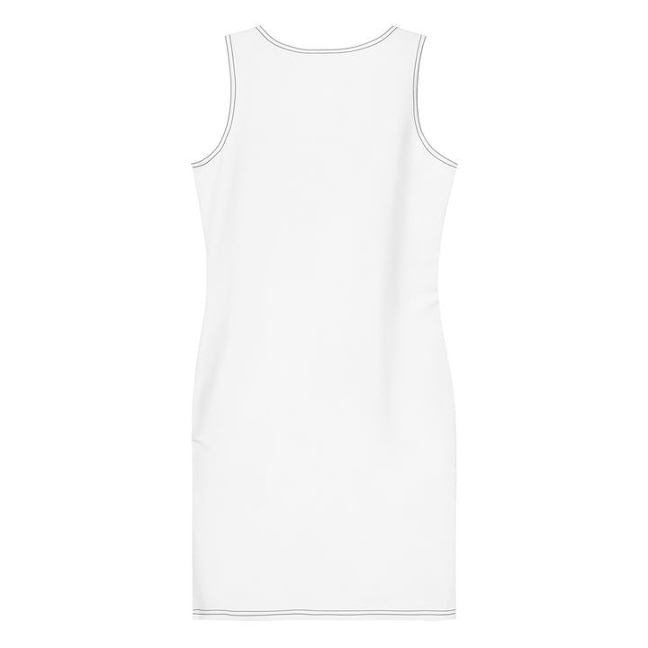 Free Palestine - Bodycon Dress, Bodycon Dress White