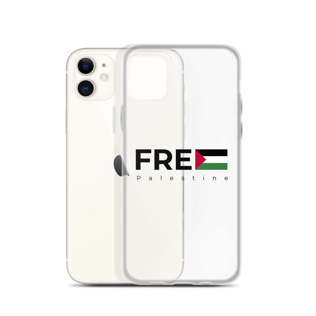 Free Palestine - Clear Case for iPhone®, iPhone iPhone 11 Case With Phone