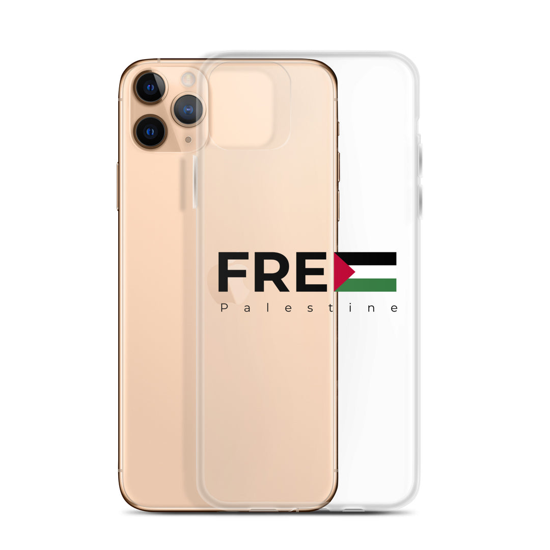 Free Palestine - Clear Case for iPhone®, iPhone iPhone 11 Pro Max Case With Phone