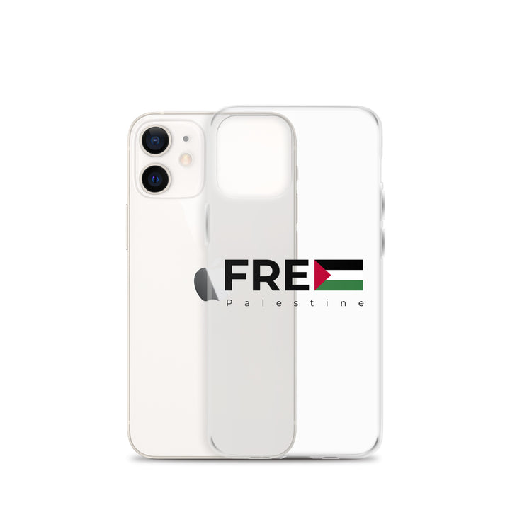 Free Palestine - Clear Case for iPhone®, iPhone iPhone 12 Mini Case With Phone