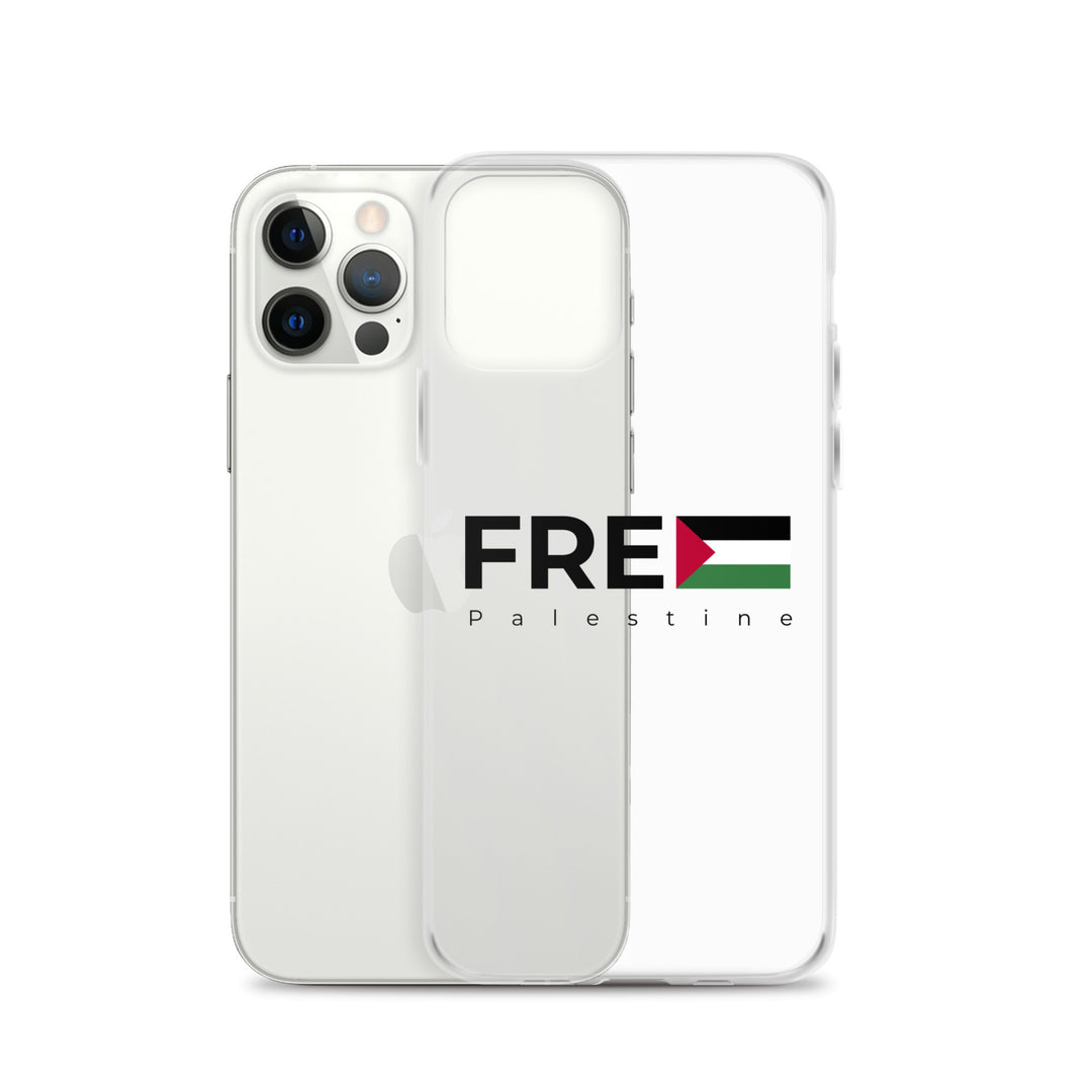 Free Palestine - Clear Case for iPhone®, iPhone iPhone 12 Pro Case With Phone