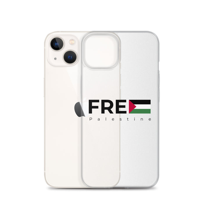 Free Palestine - Clear Case for iPhone®, iPhone iPhone 13 Case With Phone