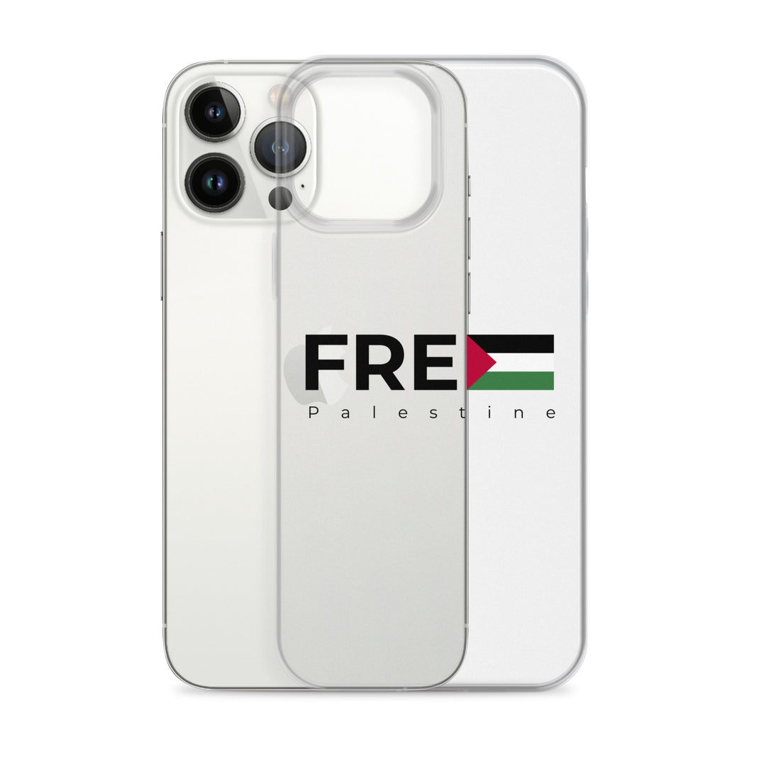 Free Palestine - Clear Case for iPhone®, iPhone iPhone 13 Pro Max Case With Phone