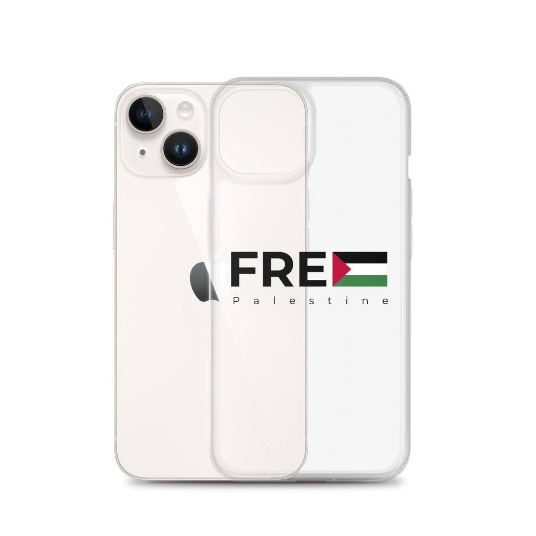 Free Palestine - Clear Case for iPhone®, iPhone iPhone 14 Case With Phone