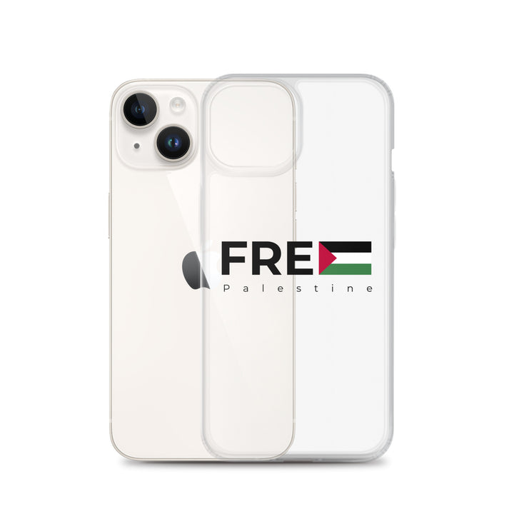 Free Palestine - Clear Case for iPhone®, iPhone iPhone 14 Case With Phone