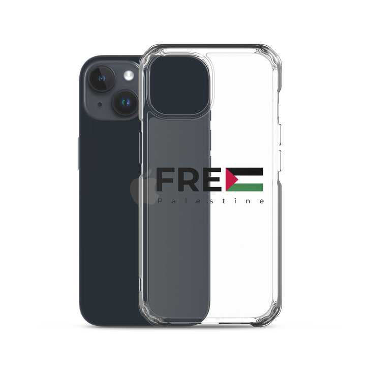 Free Palestine - Clear Case for iPhone®, iPhone iPhone 15 Case With Phone