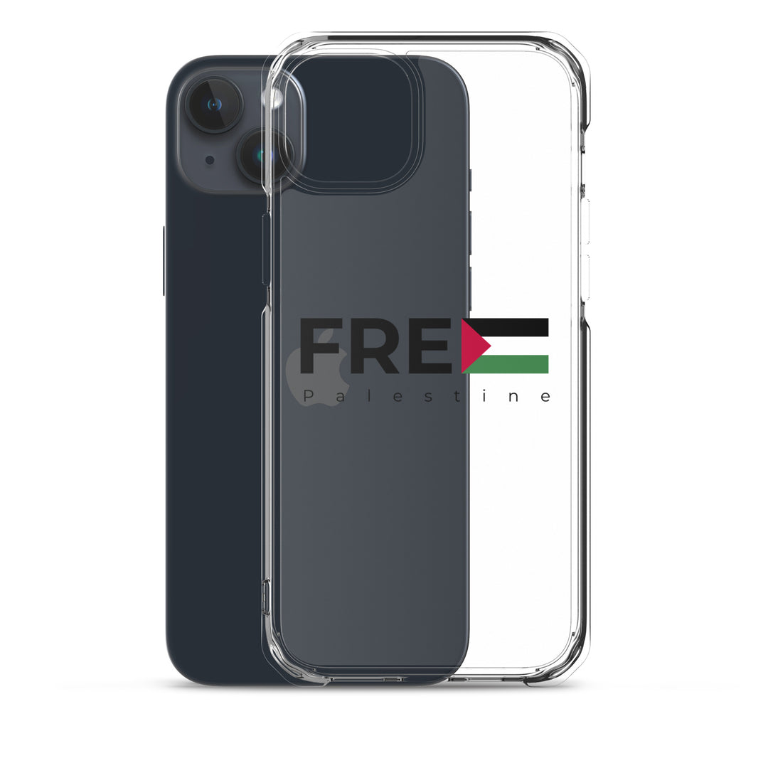 Free Palestine - Clear Case for iPhone®, iPhone iPhone 15 Plus Case With Phone