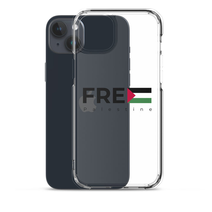 Free Palestine - Clear Case for iPhone®, iPhone iPhone 15 Plus Case With Phone