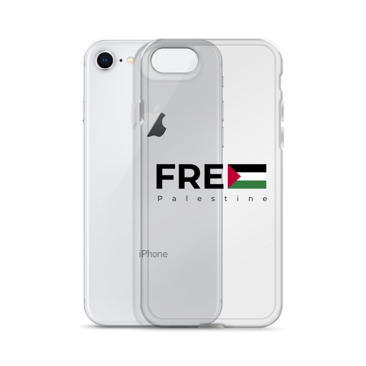 Free Palestine - Clear Case for iPhone®, iPhone iPhone 7 8 Case With Phone