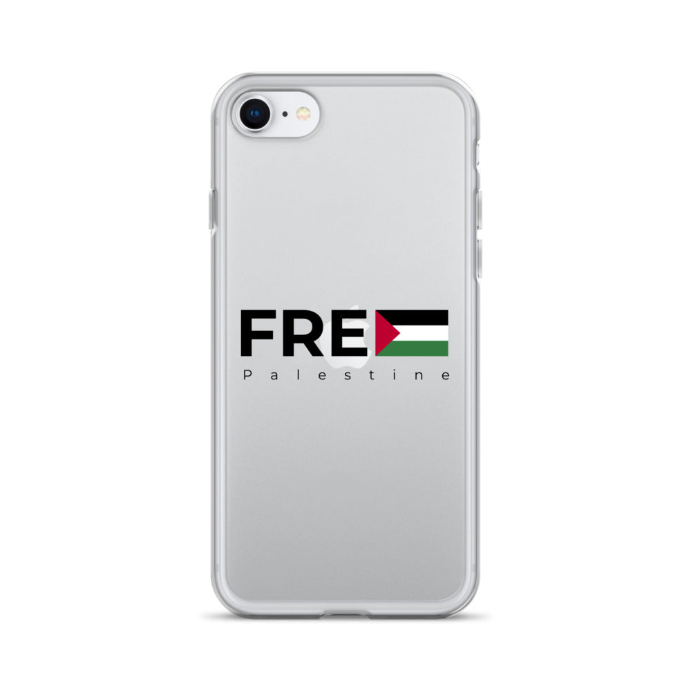 Free Palestine - Clear Case for iPhone®, iPhone iPhone Se Case On Phone