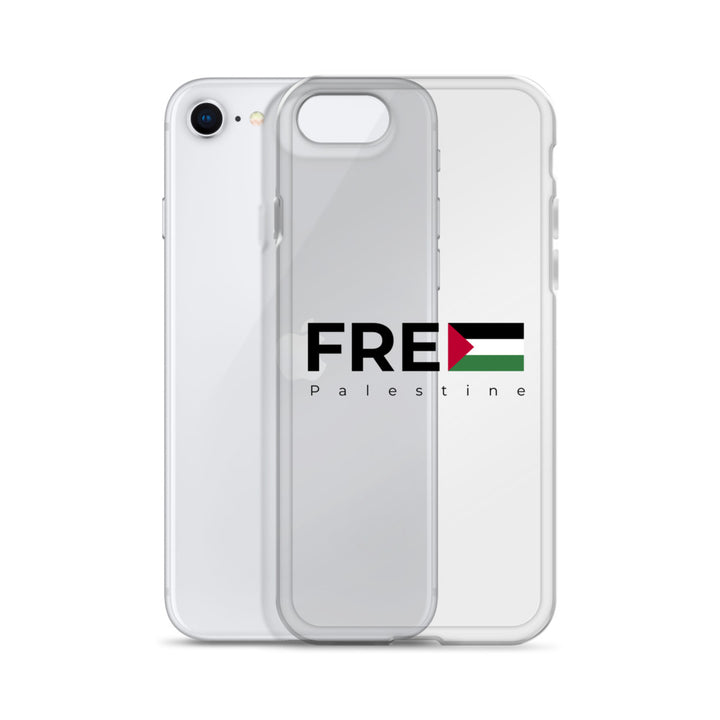 Free Palestine - Clear Case for iPhone®, iPhone iPhone Se Case With Phone