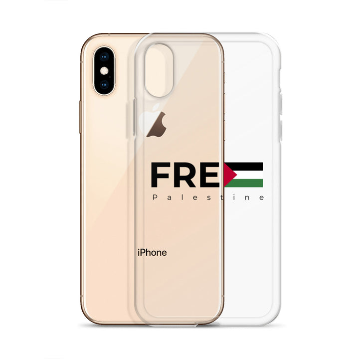 Free Palestine - Clear Case for iPhone®, iPhone iPhone X Xs Case With Phone
