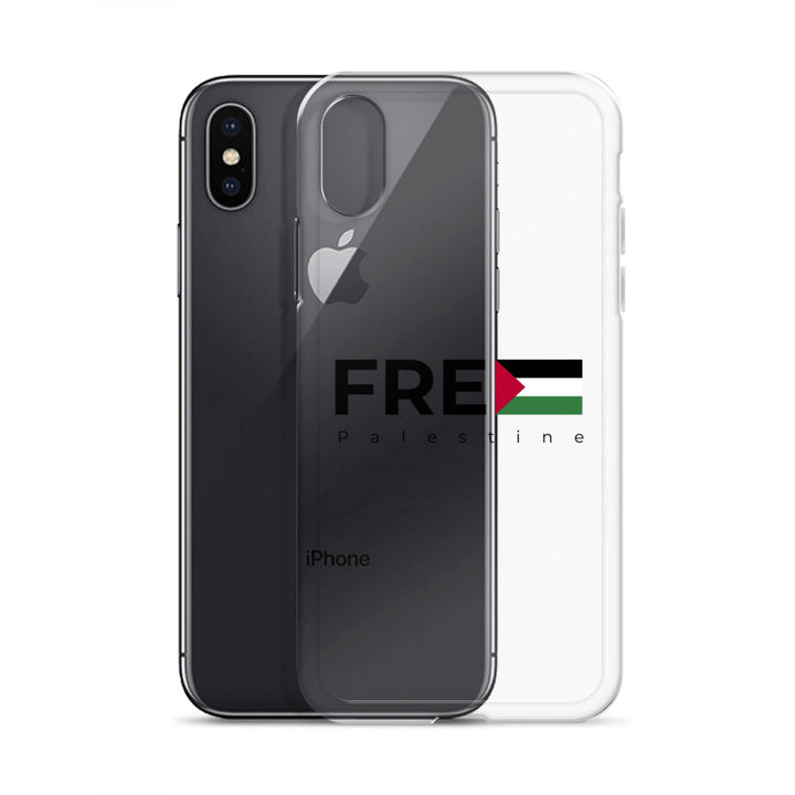 Free Palestine - Clear Case for iPhone®, iPhone iPhone X Xs Case With Phone
