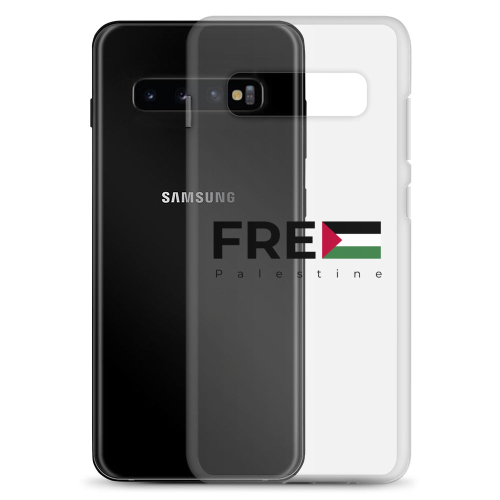 Free Palestine - Clear Case for Samsung®, Samsung Samsung Galaxy S10 Case With Phone