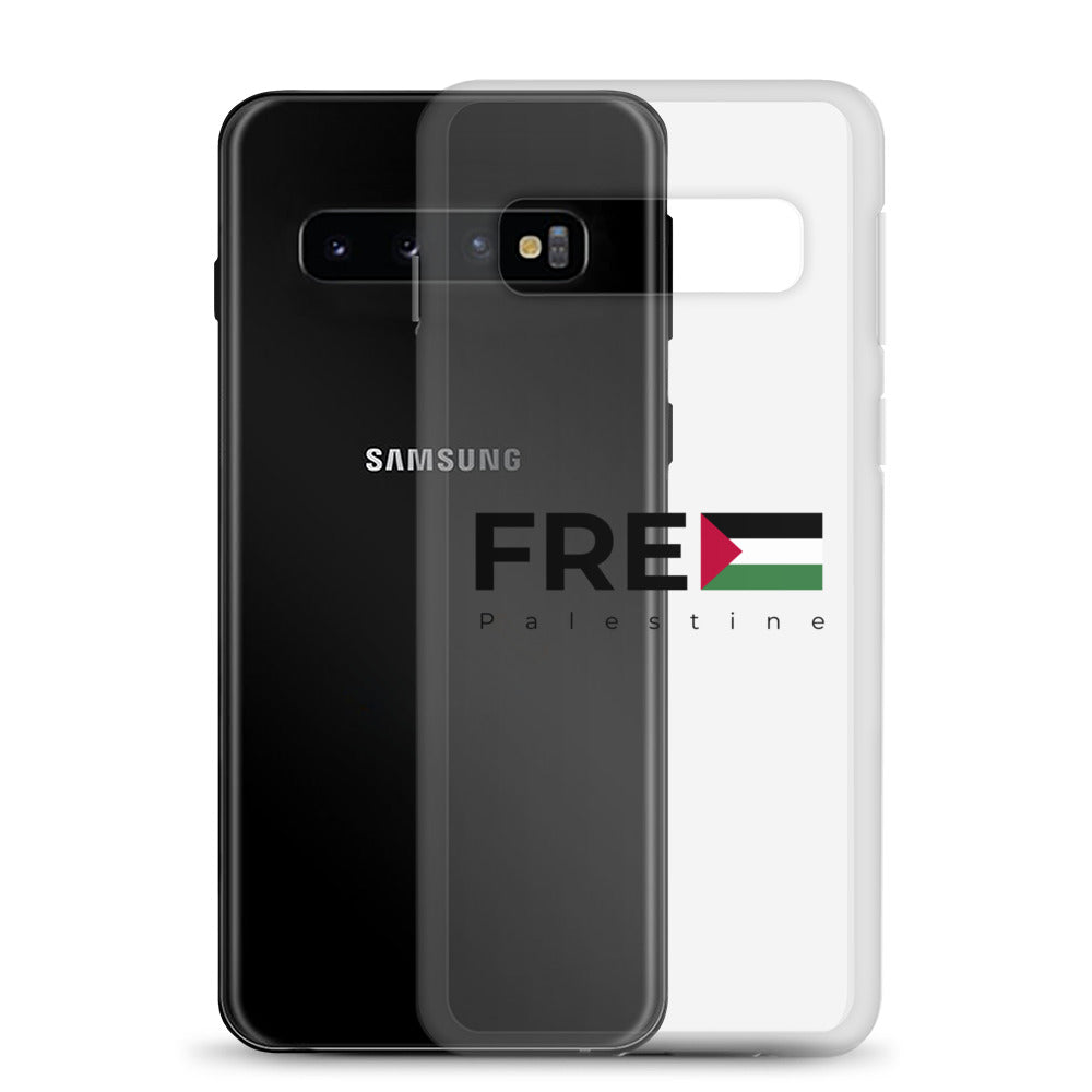 Free Palestine - Clear Case for Samsung®, Samsung Samsung Galaxy S10 Case With Phone