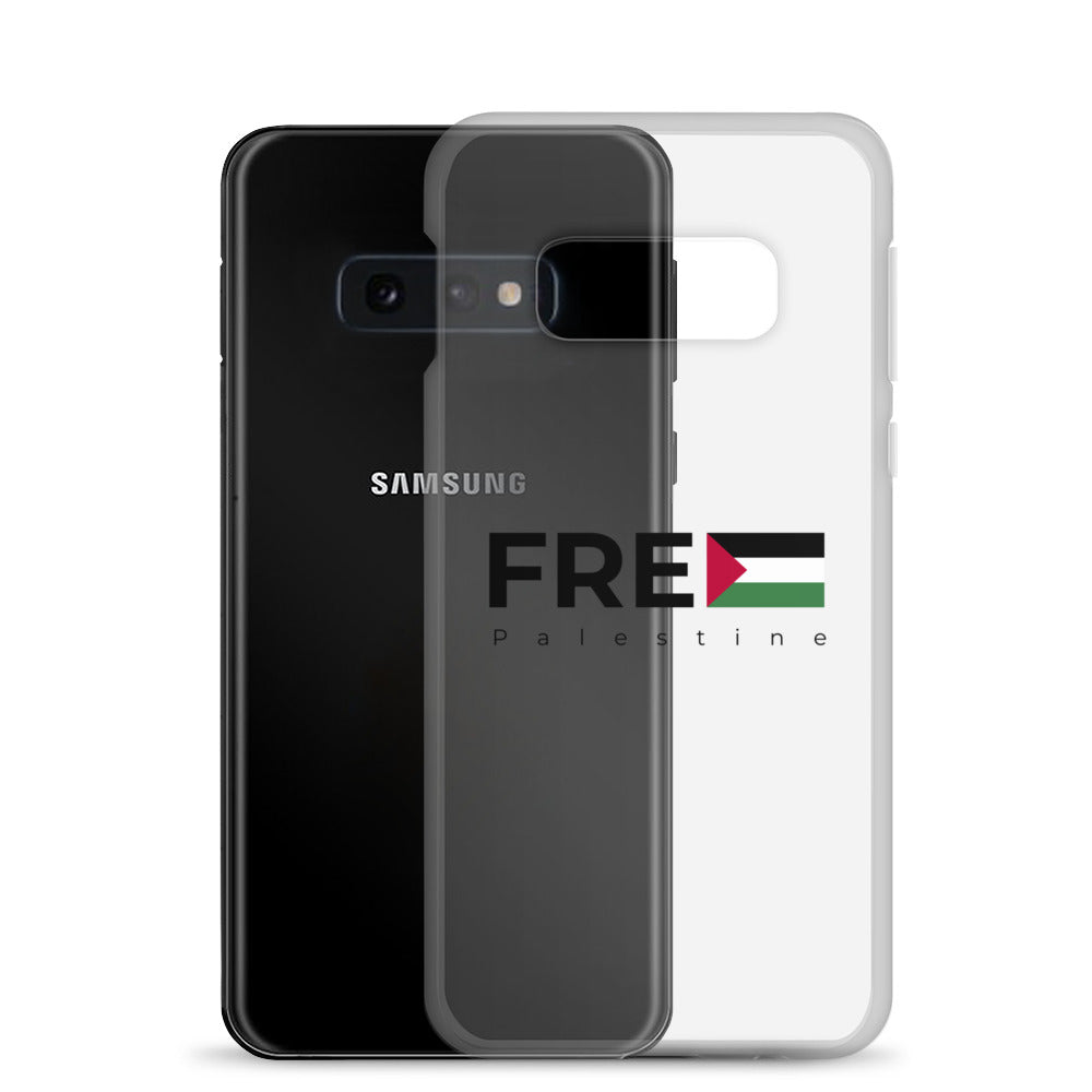 Free Palestine - Clear Case for Samsung®, Samsung Samsung Galaxy S10e Case With Phone