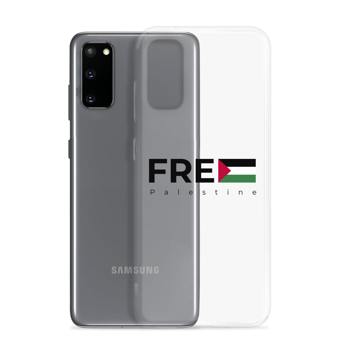 Free Palestine - Clear Case for Samsung®, Samsung Samsung Galaxy S20 Case With Phone