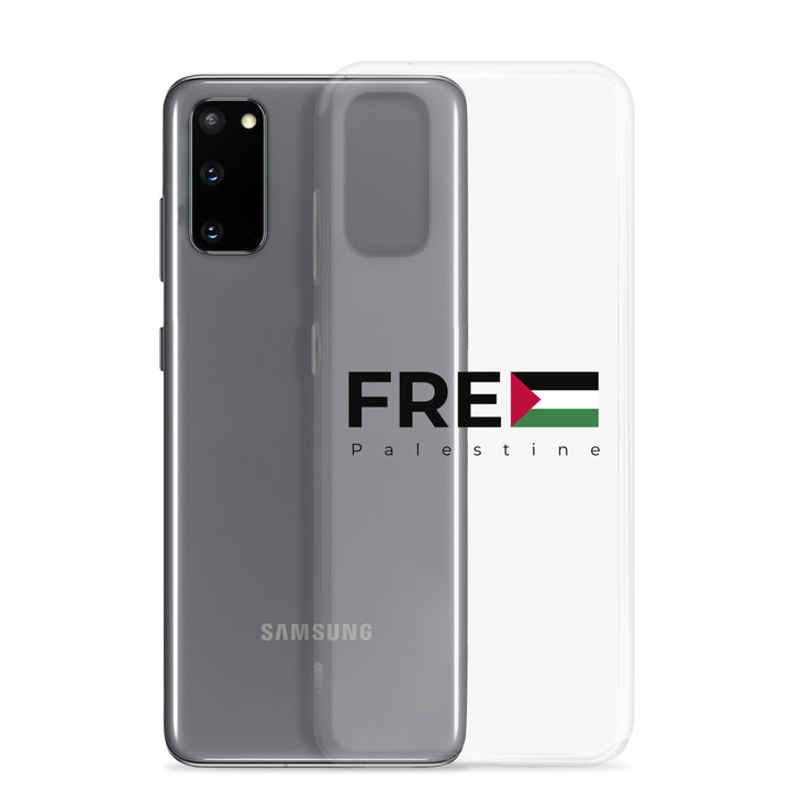 Free Palestine - Clear Case for Samsung®, Samsung Samsung Galaxy S20 Case With Phone
