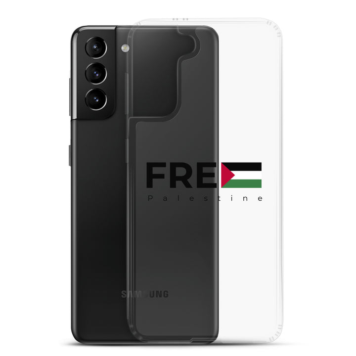 Free Palestine - Clear Case for Samsung®, Samsung Samsung Galaxy S21 Plus Case With Phone