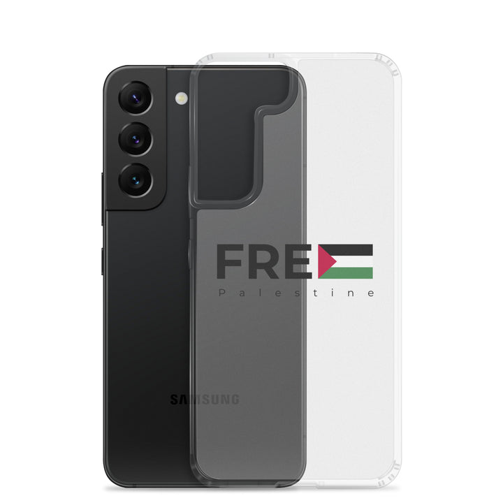 Free Palestine - Clear Case for Samsung®, Samsung Samsung Galaxy S22 Case With Phone