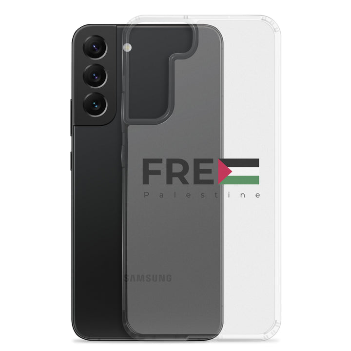 Free Palestine - Clear Case for Samsung®, Samsung Samsung Galaxy S22 Plus Case With Phone