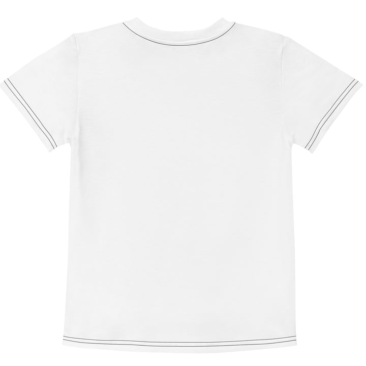 Free Palestine - Kids Crew Neck T-Shirt, T Shirt White