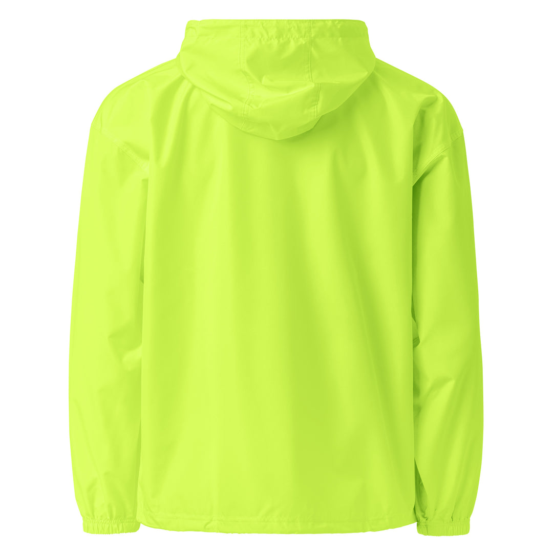 Free Palestine - Men’s Embroidered Champion Packable Jacket, Embroidered Champion Packable Jacket Safety Green