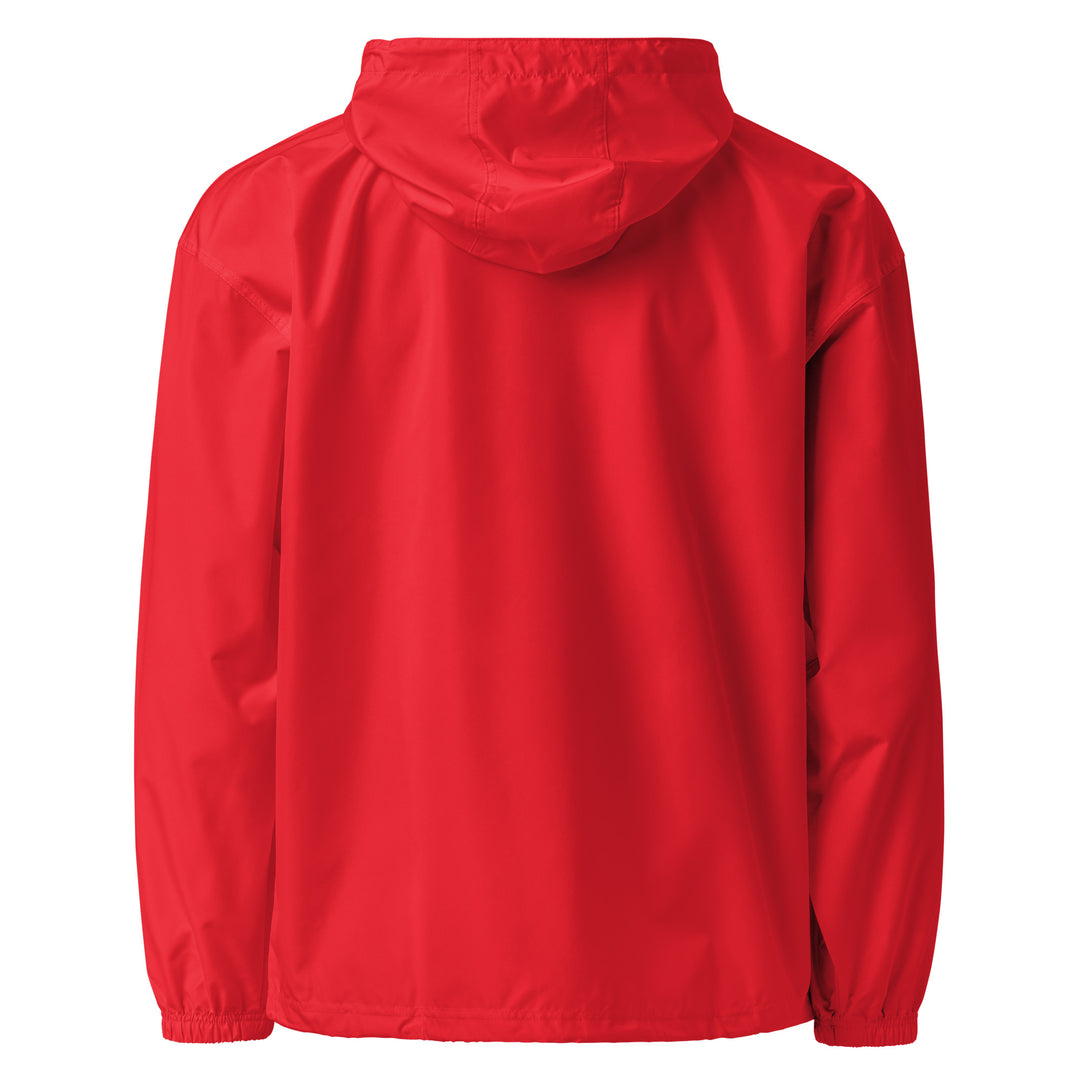 Free Palestine - Men’s Embroidered Champion Packable Jacket, Embroidered Champion Packable Jacket Scarlet