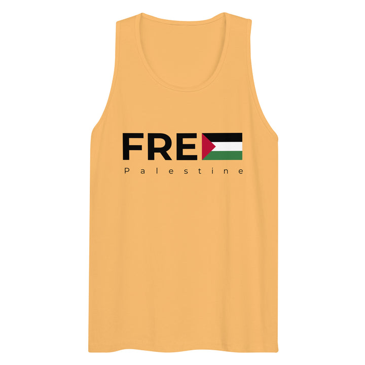 Free Palestine - Men’s Premium Tank Top, Mens Premium Tank Top Squash
