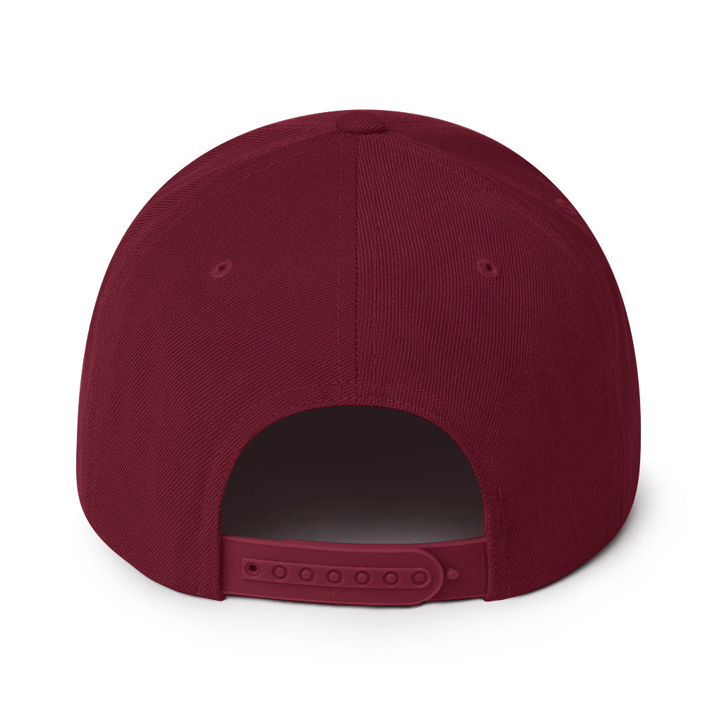 Free Palestine - Snapback Hat, Snapback Maroon