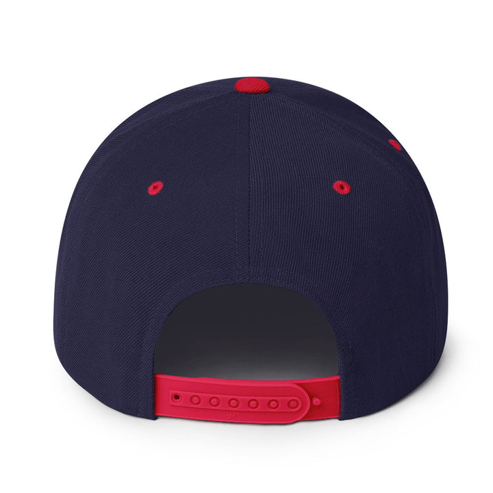 Free Palestine - Snapback Hat, Snapback Navy Red