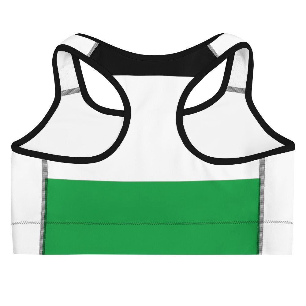 Free Palestine - Sports Bra, Black