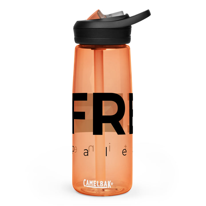 Free Palestine - Sports Water Bottle, Desert Sunrise