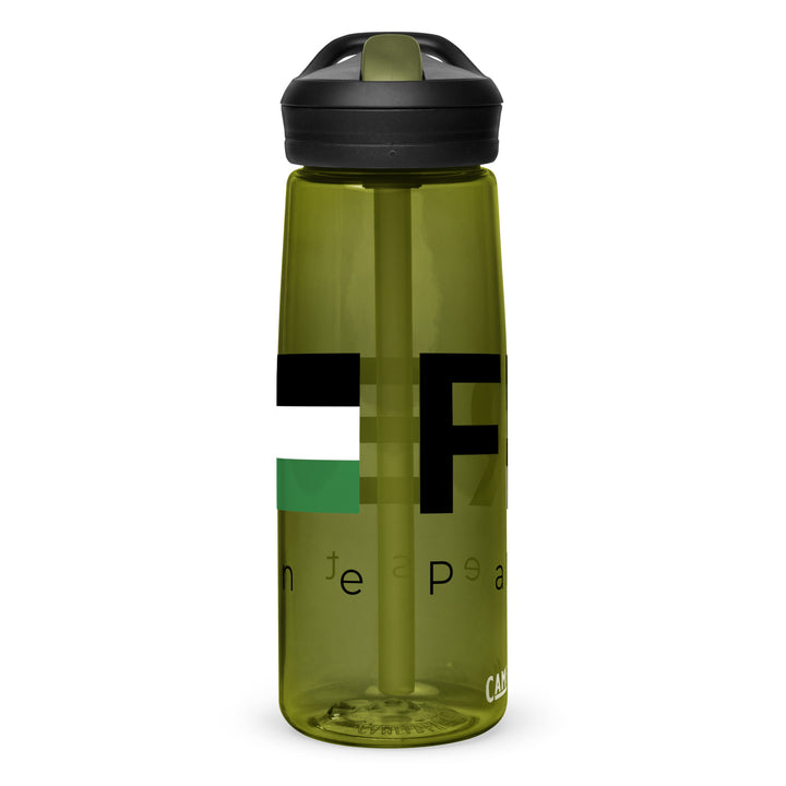 Free Palestine - Sports Water Bottle, Olive