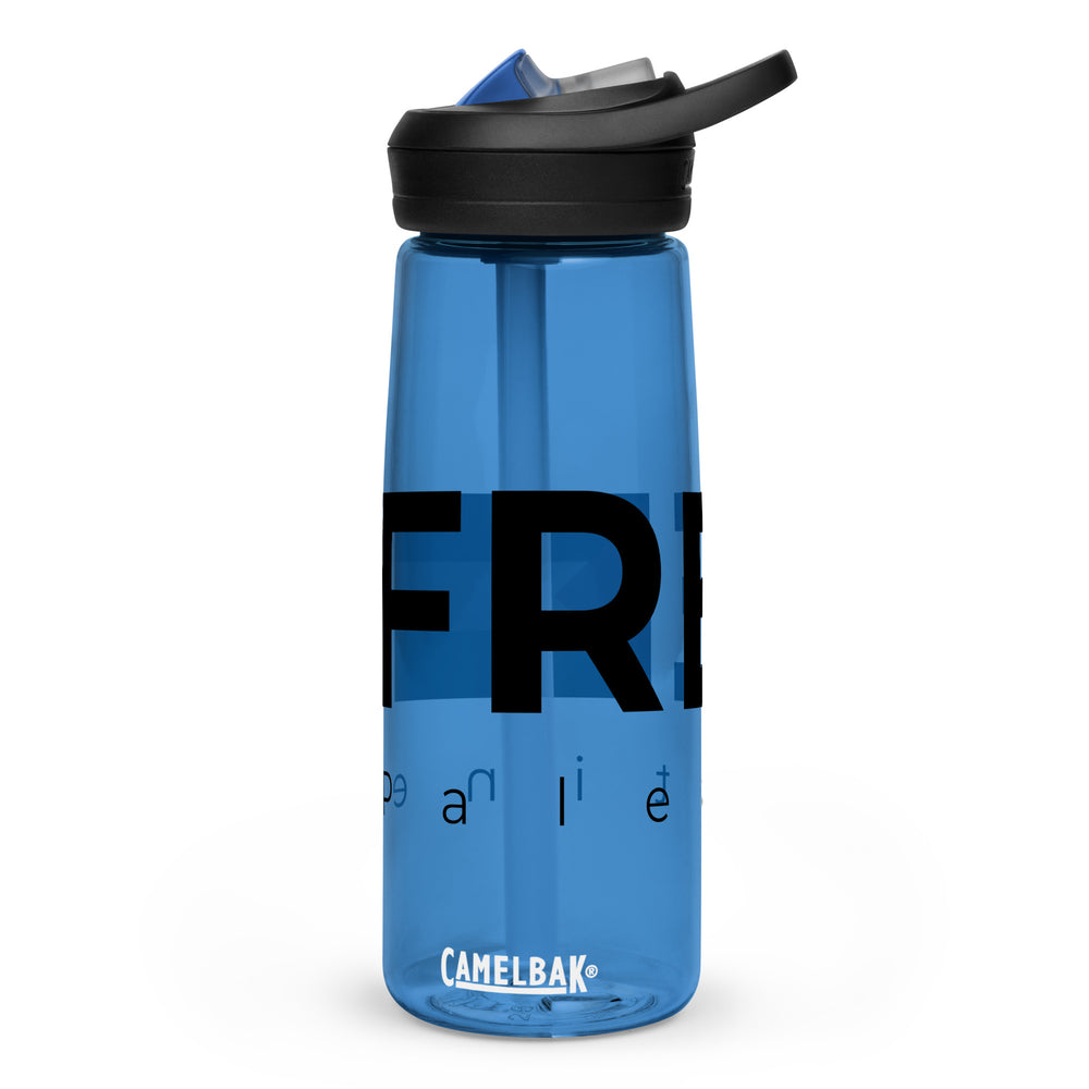 Free Palestine - Sports Water Bottle, Oxford Blue