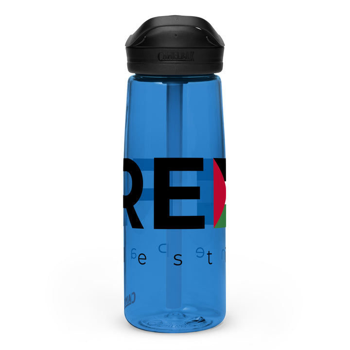 Free Palestine - Sports Water Bottle, Oxford Blue
