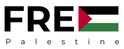 Free Palestine Store logo with the Palestinian flag