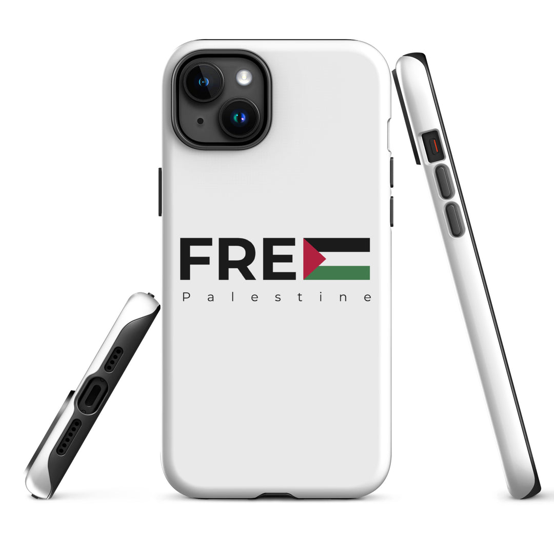 Free Palestine - Tough Case for iPhone®, Glossy iPhone 15 Plus
