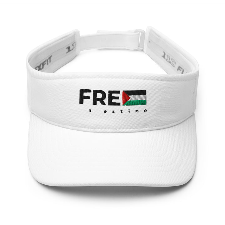 Free Palestine - Visor, Visor White