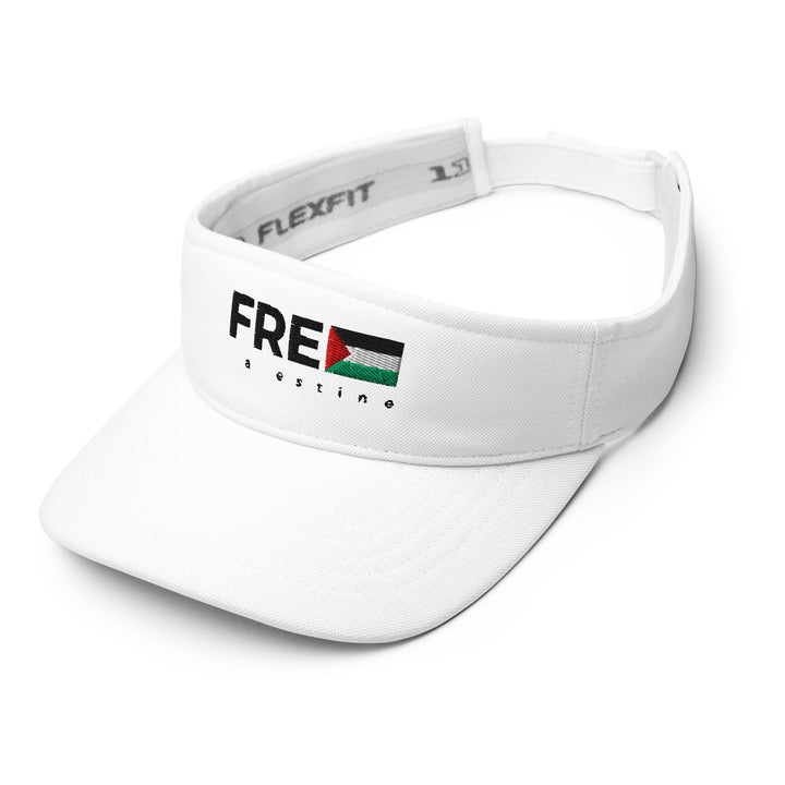 Free Palestine - Visor, Visor White