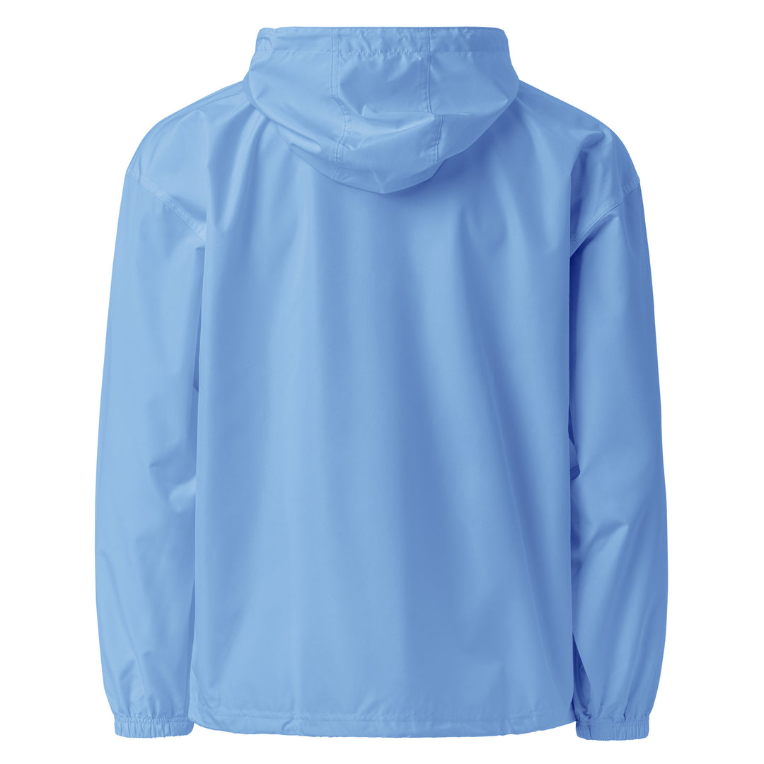 Free Palestine - Women’s Embroidered Champion Packable Jacket, Embroidered Champion Packable Jacket Light Blue