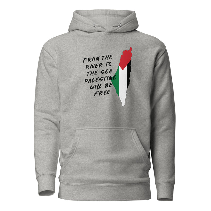 From the River - Men’s Hoodie, Carbon Grey