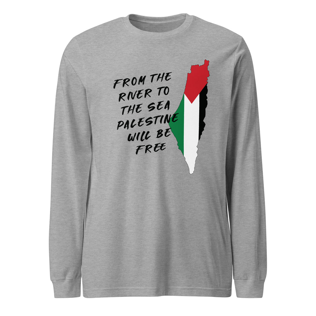 From the River - Men’s Long Sleeve Shirt, Heather